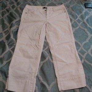 Tommy Hilfiger White Cropped Jeans